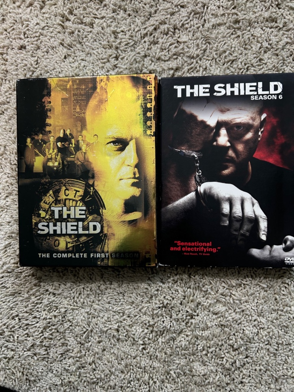 The Shield Series DVD Sets-Complete Seasons 1 & 6
